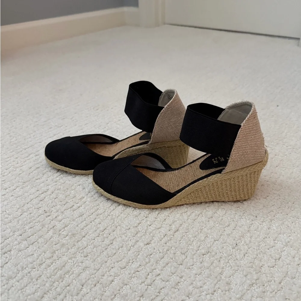 Lauren Ralph Lauren Black Espadrilles